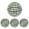 Fleurs décoratives 4 PCS Artificiel Grass Ball Frame Plants Greenery Support Topiary Cage Stags Louleur