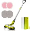 Revolutionize Your Cleaning Routine with the Cordless Electric Mop - 60 Minute Runtime, LED Headlights, Water Spray, 300ml Tank - Perfect for Hardwood, Tile, and More