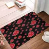 Tapijt Japanse anime blauwe wolk akatsuki neji anti slip deur mat tapijt Keuken Toegang Huis balkon vloer Q240426