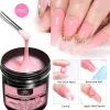 Kits BORN PRETTY 225g Non Stick Hand Extension Gel Nail Polish Soak Off UV LED Clear Color Gel Quick Extension Jelly Gel Self Leveli