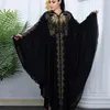 Roupas étnicas chiffon preto capuz abayas feminino vestido de zíper muçulmano africano Dashiki Dubai Turquia manto kaftan marroquino caftan tradicional