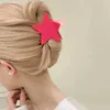 Klemmen Y2K Stars Haarklauenclip für Frauen Acrylpentagramm Große Haienklammern glänzend fünzend fünftspunkte Sternhaarclip Koreanische Haarzubehör Y240425