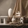 Vazen Noordse Instagram White Ceramic Tile Vase Display