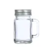Waterflessen 40 ml/60 ml/120 ml Mason Jar voor jam en honing draagbare lekbestendig melksapfles met dekselafdeling opslag S0V1