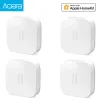 Kontrollera original AQARA Vibration / chocksensor Inbyggd Gyro Motion Sensor för Smart Home App International Edition