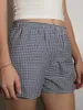 Shorts femminile Y2K Donne carine elastica in vita elastico Pantaloni corti per vacanze estive