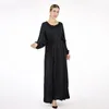 Roupas étnicas Modestas Modestas Cingido Cingido Manga Batwing Robe de Oração Kaftan Long Árabe Omã Marroquino Caftan Eid Robes Al Adha Muslim