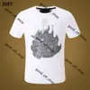 Plein Bear T-shirt Mens Designer Tshirts Vêtements de marque Rhingestone Skull Men T-shirts Classical High Quality Hip Hop Tshirt Top Tees Philipe Plein Shirt 726