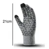 Cycling Gloves Usb Electric For Outdoor Skiing Winter Warm Mittens With Touchscreen Knitting Hand Washable Laptop