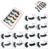 5 coppie Fuce 3D Lashes Bulk Bulk False Ciglia Naturali Strisce di ciglia sussulti corti Strumenti per il trucco 5316755