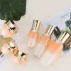 Storage Bottles 20g Orange Color Glass Cosmetics High-end Package Bottle For Eye Cream/Eye Shadow /Cream Jar Cosmetic Container