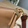 Sac de designer supérieur pour femmes épaule à bandoulière Single Crossbodybag Haut-goutter à glissière en cuir authentique Sac fourre-tout