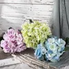 Fiori decorativi Hydrangea Distruggio per la casa per matrimoni artificiali Lattice reale per decorazione da giardino bouquet da sposa