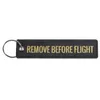 Keychains Aviation Keychain Remove Before Flight Woven Key Ring Special Luggage Tag Label Red Chain For Gifts OEM