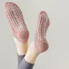 Yoga 1 pares de meias de ioga para mulheres não -lips correias de cinco dedo do pé Pilates Ballet Dance Workout Barefoot Workout