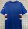 1990 991 SAMPDORIA MANCINI Jerseys Vialli Rshirts Italia Calcio Maglia Men de football Shirts Praet Linetty Praet Jeison