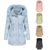 Coats Designer Women Women Coatwomen Winter Women's Cotton's Cotton Giacca calda per medio lunghezza per abiti da cappuccio staccabile invernale e inverno Donne Designer Designer Trench Women Women