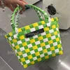 Sacs de panier tissé de créateur de luxe Faquette Streer Shopper Sac de seau Sac de plage d'été sacs à main