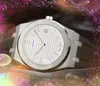 Populära herrdagar Datum kvartsbatteri Kärnan klockor Timespiece RUPHLESS STÅL REP President Time Clock Sapphire Super Time Chain Armband Wristwatch Presents