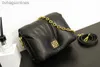 Toppklass LoeweElry Originalväskor Autumn Winter New Highend Fashion Pill Bag Chain Bean Curd Bag Armpit påse Små fyrkantig väskeväskor med riktig logotyp