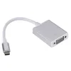 Type-C naar VGA-conversiekabel USB-C naar VGA High-Definition Converter voor mobiele telefoons, Mac Book Notebooks, Tablets