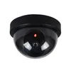 Newblack Plastic Smart Indoor/Outdoor Dummy Home Dome Fake CCTV Security Camera med blinkande rött LED -ljus