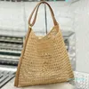 Sac de créateur sac de paille sacs à main femme bacs crossbody totes 3 couleurs de plage en cuir sacs portefeuille