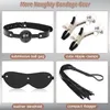 Coisas de sexo para casais Kinky 8 foto Sex Bondage Restries - BDSM Kit Bed Restries Conjunto, algemas pinças de mamilo tiras sexuais punhos sexuais, boneche