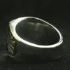 Stainless Steel Cool Hope masons Ring Est Cluster Rings253I