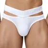 Underpants Original original Adannu Baumwollgewinde Herrenhuby sexy Herren Jockstrap Slips Hoch geschnittene Riemen Sport Fitness Mann