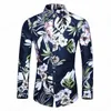 Camicie casual da uomo camicie floreali da uomo camicia a maniche lunghe camicie hawaiane Cuba spiaggia abbigliamento da uomo abbigliamento camisas single peccato 240424