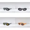 Cat Black Eye Sonnenbrille P26 Frauen Modedesigner für kleine Gesichtsformen Männer- und Frauen UV400 Ovaler Sonnenbrille mit Boxs ursprünglicher Qualität