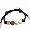 Pulseira de pulseira marrom jóias pulseiras de luxo para mulheres miçangas miets homens pulsera moda do dia dos namorados dama de senhora vermelha