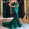 Sexy fora de sereia baile novo o vestido de noite de bainha de ombro verde -verde -verde -backless se vestidos de OCN formados es