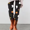 Pantalones de mujer disfraz de halloween bathost leggings para mujeres de la cintura alta cintura fitness deportes femenino comodidad casual streetwear