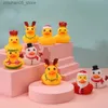 Areia tocar água divertida pato de borracha banho bebê brinquedo de bebê fofo pequeno pato amarelo com sons de piscina de bebê de bebê macio de bebê brincar de aniversário de aniversário Q240426