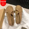 Casual Shoes 2024 Kvinnor Sandaler Flat Low Heel Sneakers Gladiator Barefoot Loafers Slip-On Summer Spring bekväm vid marknadsföring