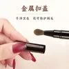 Double Way Art Brush Pen Silicone Head Carving Doting Tool for Women Diy Brush Fashion 240412