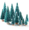Artificial Sisal Christmas Tree Brovew Trees With Wood Base Diy Crafts Mini Pine Tree for Christmas Home Top Top D4269808