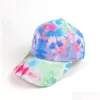 Mössor hattar baseball sommar casuren tie färgad boll cap snapback uni justablel mångsidig sol skuggning mode hip hop sunsn hatt droppe deli otxeq