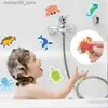 Sable Player Water Fun Bathtub Sticker Sticker Toy Letter Puzzle Puzzle Bathtub Toy Education Learning Toy mousse baignoire flottante bébé jouet 1234 ans Q240426