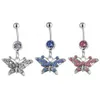 D0141 Blos Belly Belly Button Ring Mix Colours012342668179