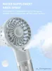 Electric Fans New Handheld Mini Air Conditioner USB Rechargeable Portable Humidifier Mist Cooler Cooling Spray Humidifier Fan for Home/Office