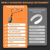 Massager hängande cervikal ryggrad massager elektrisk ems nack axel massage bärbar varm komprimering puls massager smart halsenhet