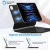 AIEACH MAGIC KEYBOARD FÖR IPAD PRO 11 Inch Case 1st 2: a 3: e 4: e bakgrundsbelysning Cover 10th Air 4 5 Generation 240424