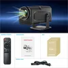 Projectors FGHGF 4K Android 11 Projector Native 1080p 300 ANSI HY320 Dual WiFi6 BT5.0 1920*1080p bärbar hemmabiouppgradering HY300 -version