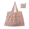 Storage Bags Large Capacity Supermarket Shopping Environmentally Friendly Folding Creative Portable Printed Grocery