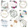 Tattoo Transfer Personalisierter Hochzeitsaufkleber geprägtes Einladungsetikett für Geschenkbox mit personalisierten 100 PCs 240427