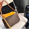 Dżinsowe torby na ramię dla kobiet designerskie torba dla kobiet Crossbody Portfel Portfel Lady Easy torebka na pasku litery torebki z kwiatami Luksusowe torebki marki torebki