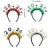 Hair Clips Year Headdress WreathHeadband Headpiece For Girls Women Wedding Festival Holiday Christmas